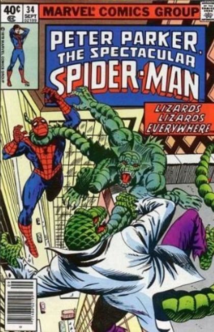 The Spectacular Spider-Man, Vol. 1 Lizards On A Hot Thin Roof! 34B