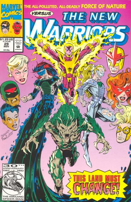 The New Warriors, Vol. 1 World War, Part One: This Land Must Change 29A