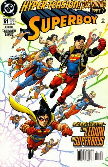 Superboy, Vol. 3 Hyper-Tension!, Part Two: Superboy of Infinite Worlds 61A