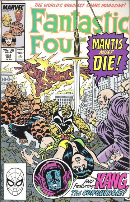 Fantastic Four, Vol. 1 Inferno - I Die Like The Stars! 324A