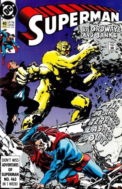 Superman, Vol. 2 Terror on the Streets 40A