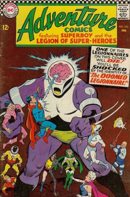 Adventure Comics, Vol. 1 The Doomed Legionnaire! 353