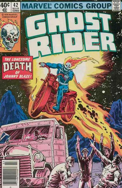 Ghost Rider, Vol. 1 The Lonesome Death Of Johnny Blaze! 42B