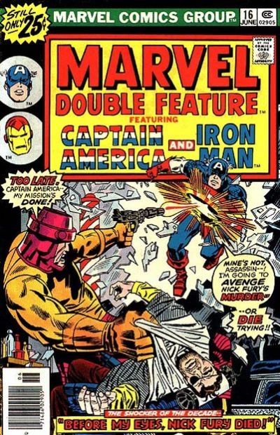 Marvel Double Feature Before My Eyes Nick Fury Died! / At The Mercy Of The Maggia 16A