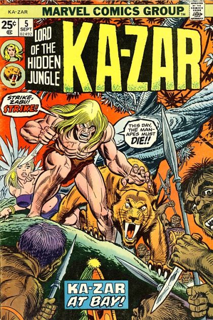 Ka-Zar, Vol. 2 A Man God Unleashed! 5A