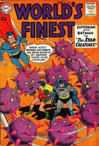 World's Finest Comics The Star Creatures / The Creature From The Crater 108