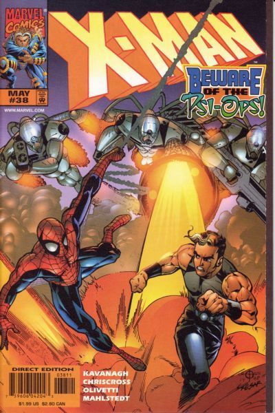 X-Man Nowhere To Run, Nowhere To Hide... 38A