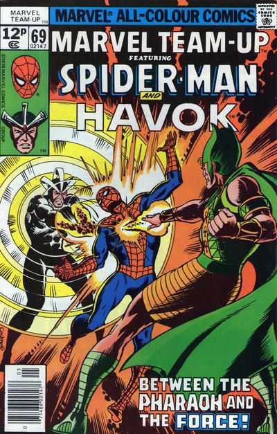 Marvel Team-Up, Vol. 1 Spider-Man and Havok: Night of the Living God! 69C