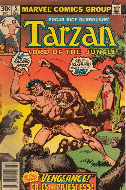 Tarzan (Marvel Comics) La Seeks Vengeance 5A
