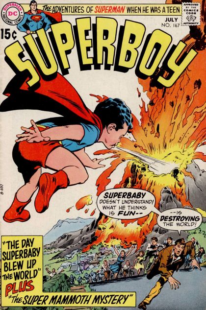 Superboy, Vol. 1 The Day Superbaby Blew Up The World 167