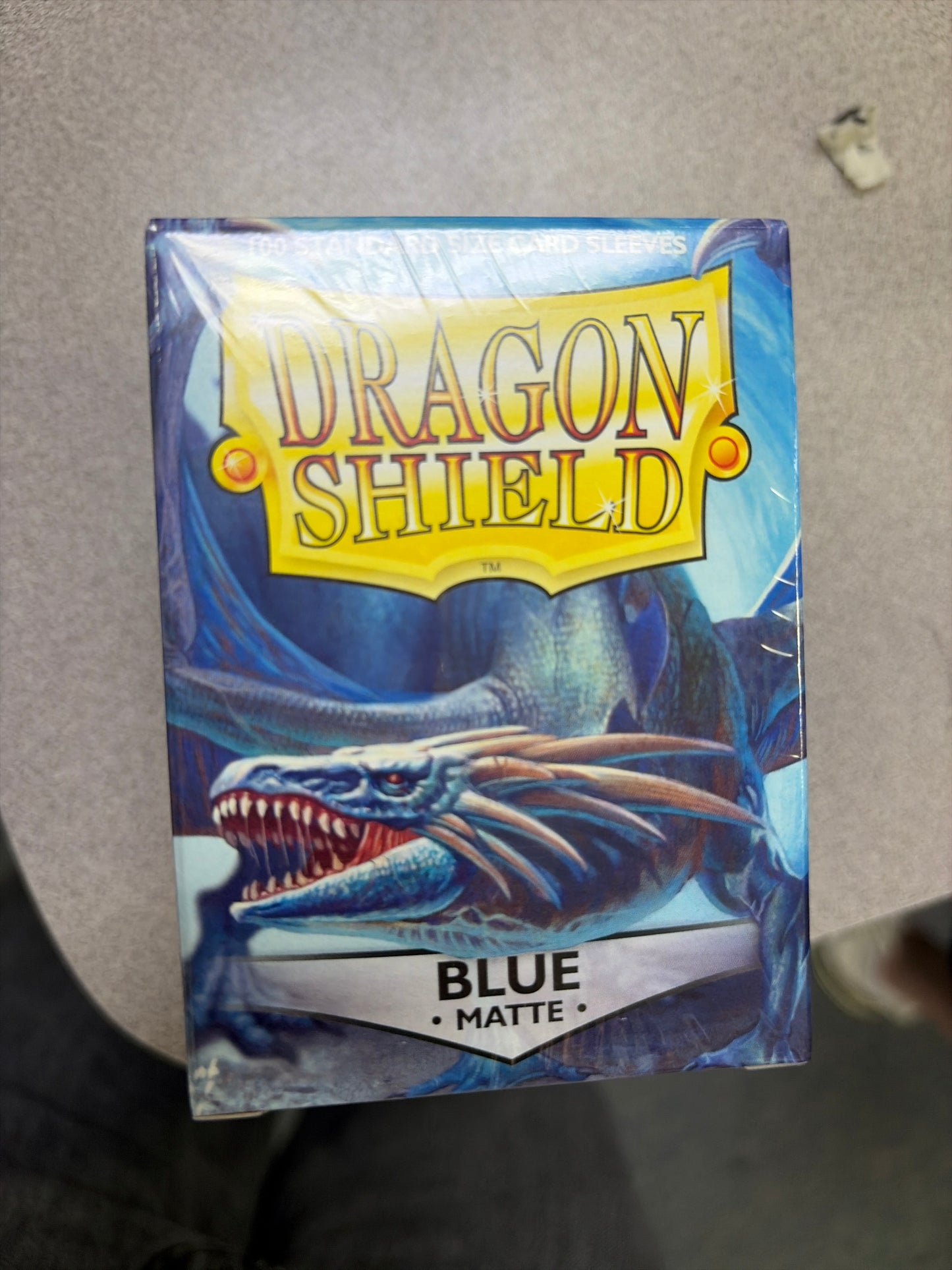 Dragon Shield Sleeves (100ct) - Blue Matte