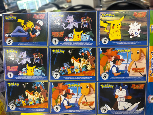 Pokémon Scene Card Sheets