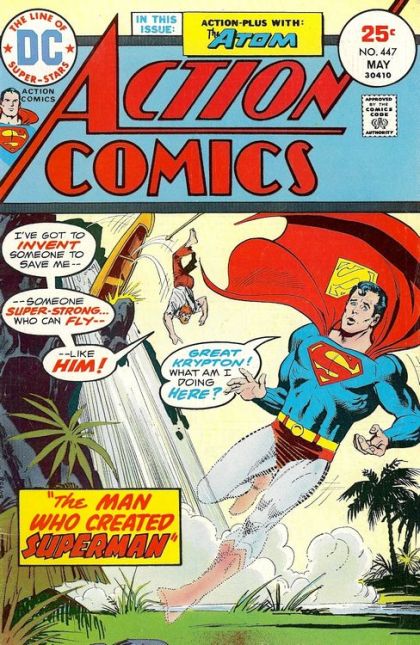 Action Comics, Vol. 1 The Man Who Created Superman! / The Girl With The 24-Karat Dreams! 447