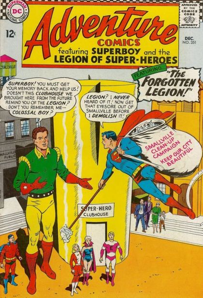 Adventure Comics, Vol. 1 The Forgotten Legion! 351