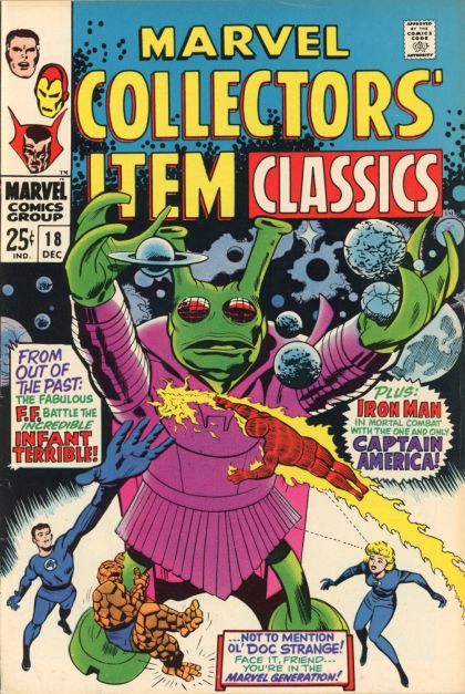 Marvel Collectors' Item Classics The Infant Terrible!; In Mortal Combat With Captain America; Duel With The Dread Dormammu 18