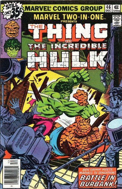 Marvel Two-in-One, Vol. 1 Battle in Burbank! 46B