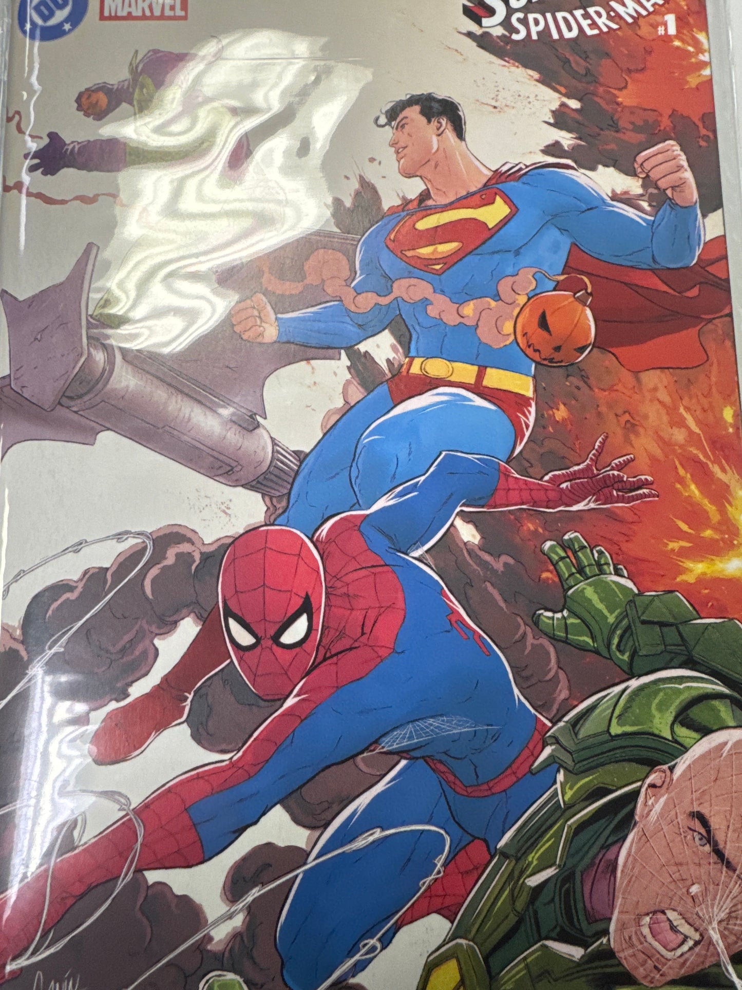 Superman Spider-Man #1 Janin Variant