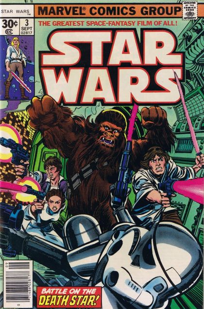 Star Wars, Vol. 1 (Marvel) Battle On The Death Star! 3B