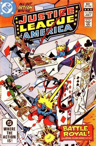 Justice League of America, Vol. 1 The Cut of the Cards 204A