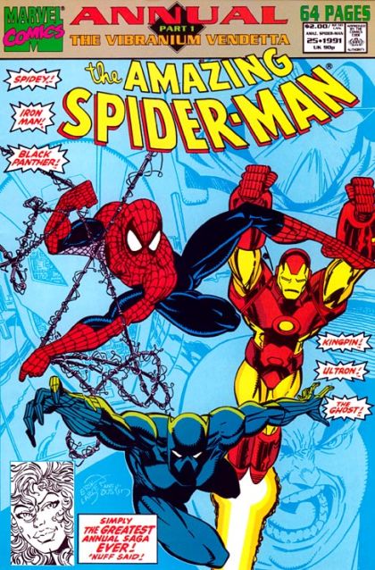 The Amazing Spider-Man, Vol. 1 Annual The Vibranium Vendetta - Vibranium Vendetta, Part 1: The Spider And The Ghost 25A