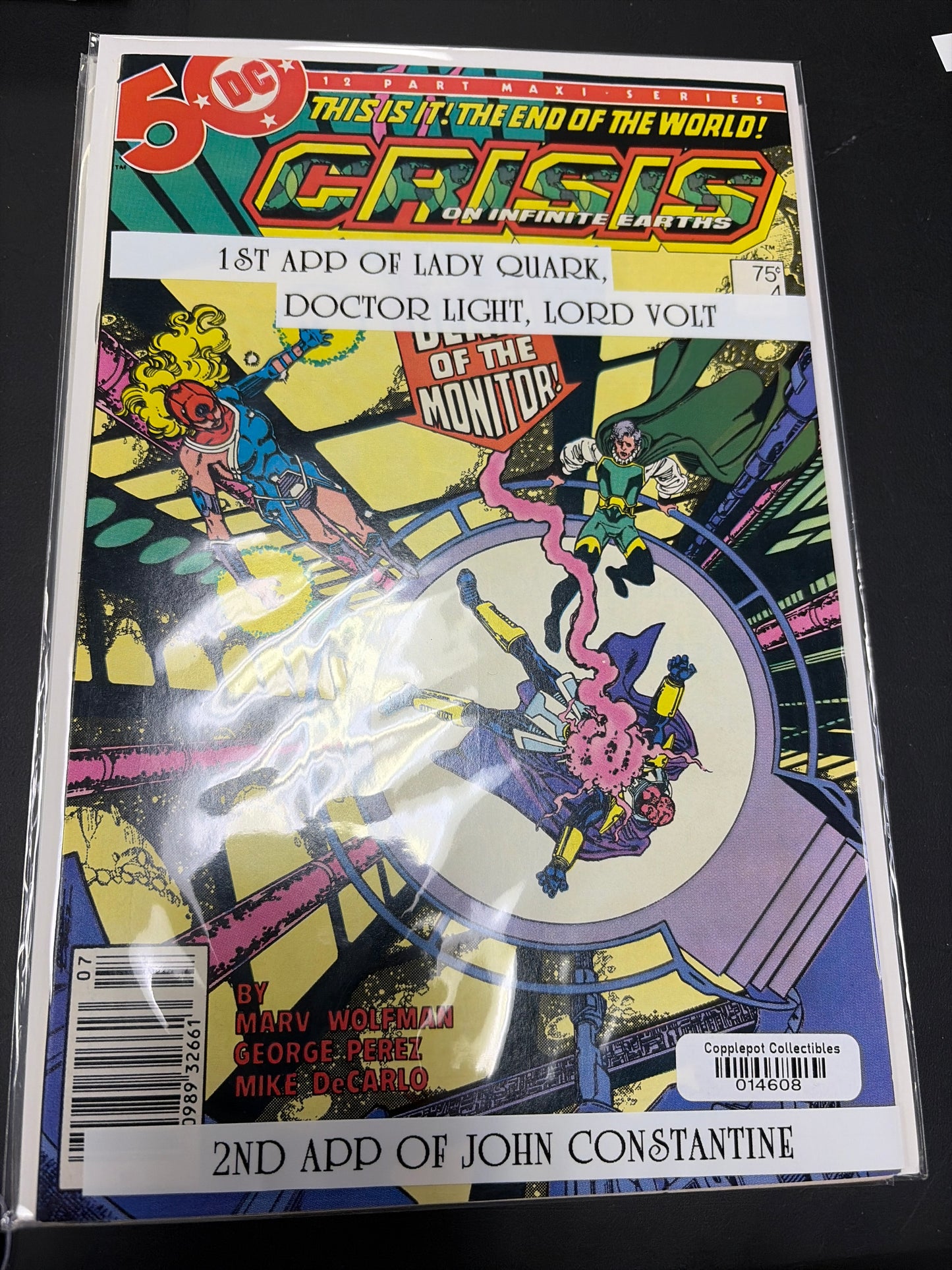 Crisis on Infinite Earths #4