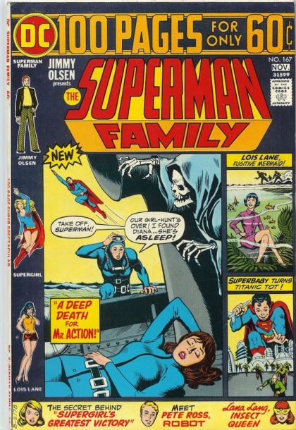 The Superman Family A Deep Death For Mr. Action 167
