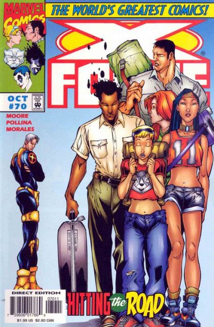 X-Force, Vol. 1 The Best Laid Plans, "Hitting the Road" 70A