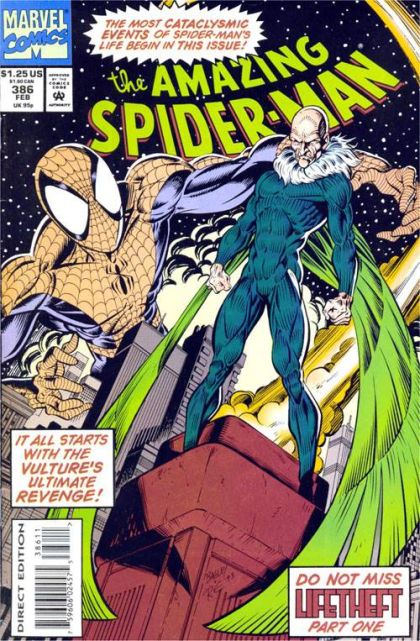 The Amazing Spider-Man, Vol. 1 Lifetheft, Part One 386A