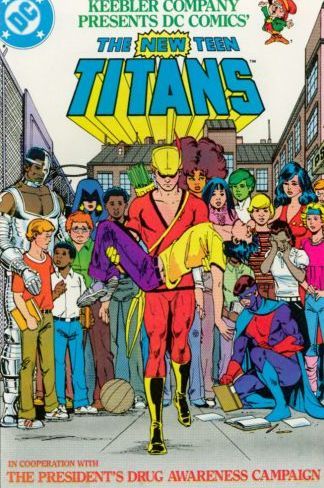 The New Teen Titans (President's Drug Awareness Campaign) Plague 1A