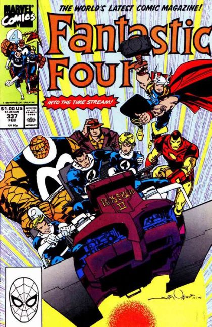 Fantastic Four, Vol. 1 Into the Timestream, "No Matter Where You Go..." 337A
