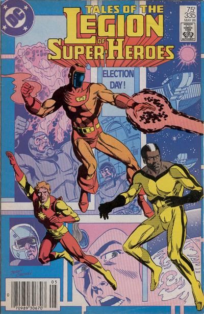 Tales of the Legion of Super-Heroes Election Day 335B