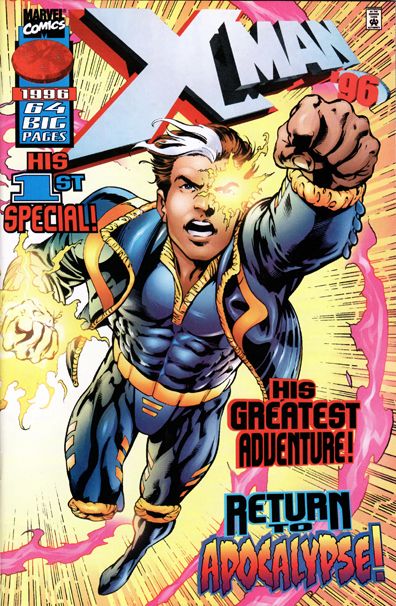 X-Man Annual Age of Apocalypse - Sins of the Father / Mindgames 1996A