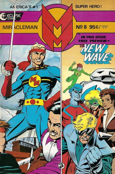 Miracleman (Eclipse) Miracleman Combats The Electric Terror 8A