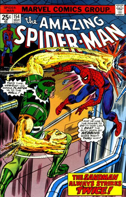 The Amazing Spider-Man, Vol. 1 The Sandman Always Strikes Twice! 154A