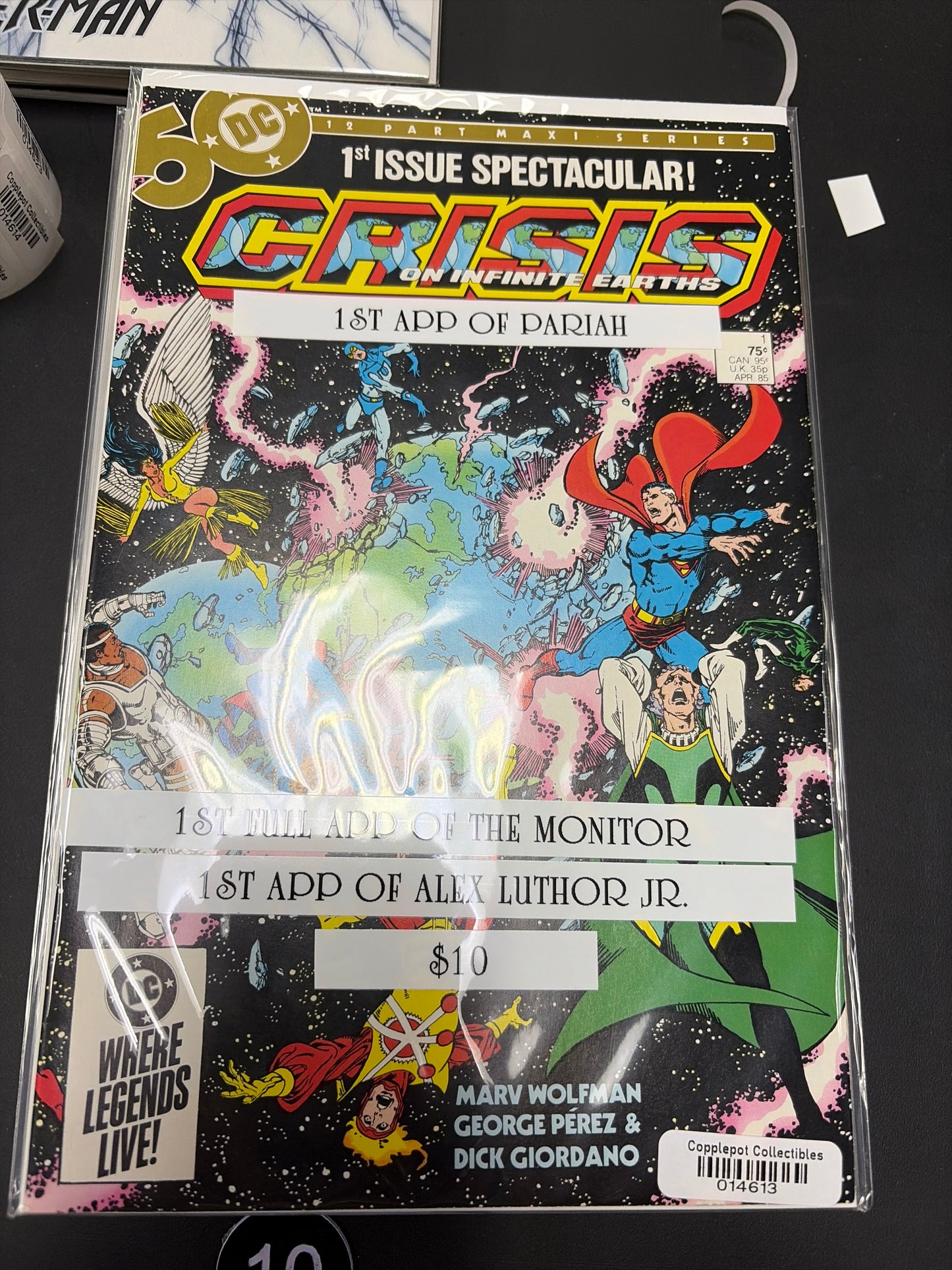 Crisis on Infinite Earths #1 Direct Edition