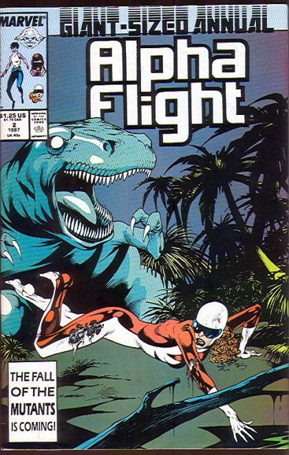 Alpha Flight, Vol. 1 Annual The Fire Inside! 2A