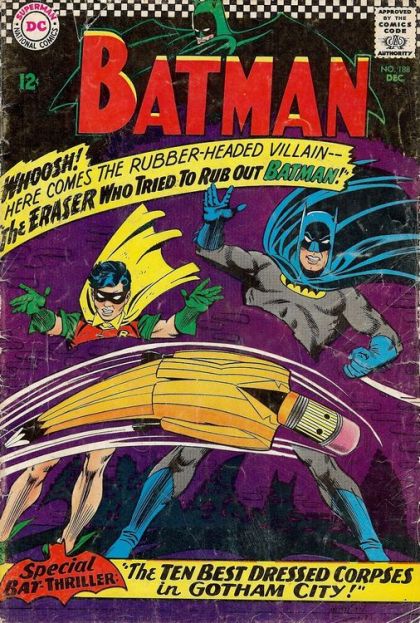 Batman, Vol. 1 The Eraser Who Tried To Rub Out Batman! / The Ten Best-Dressed Corpses in Gotham City! 188