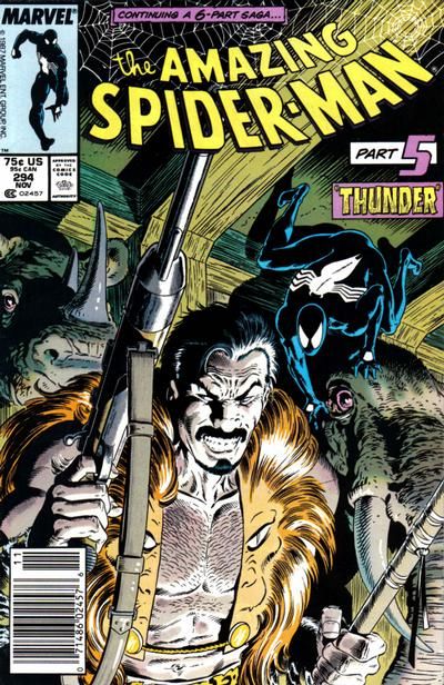 The Amazing Spider-Man, Vol. 1 Kraven's Last Hunt - 5/6: Thunder 294B