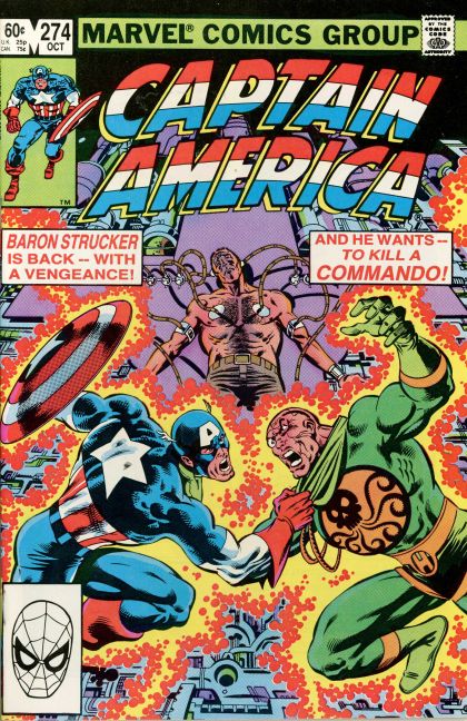 Captain America, Vol. 1 Death of a Hero! 274A