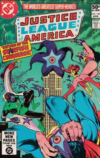 Justice League of America, Vol. 1 The Return of the Starfish Conquerer 189A