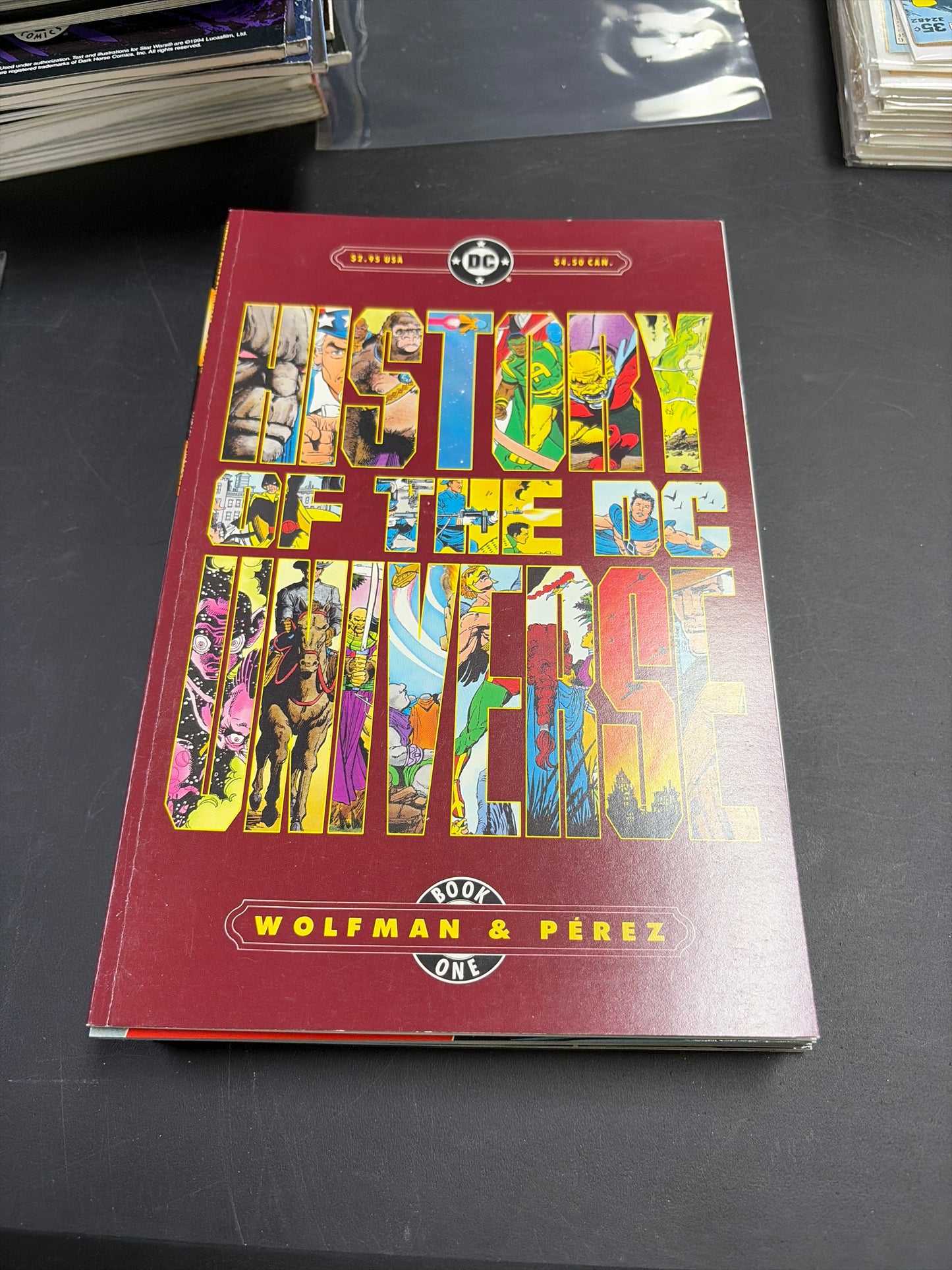 History Of the DC universe Book One