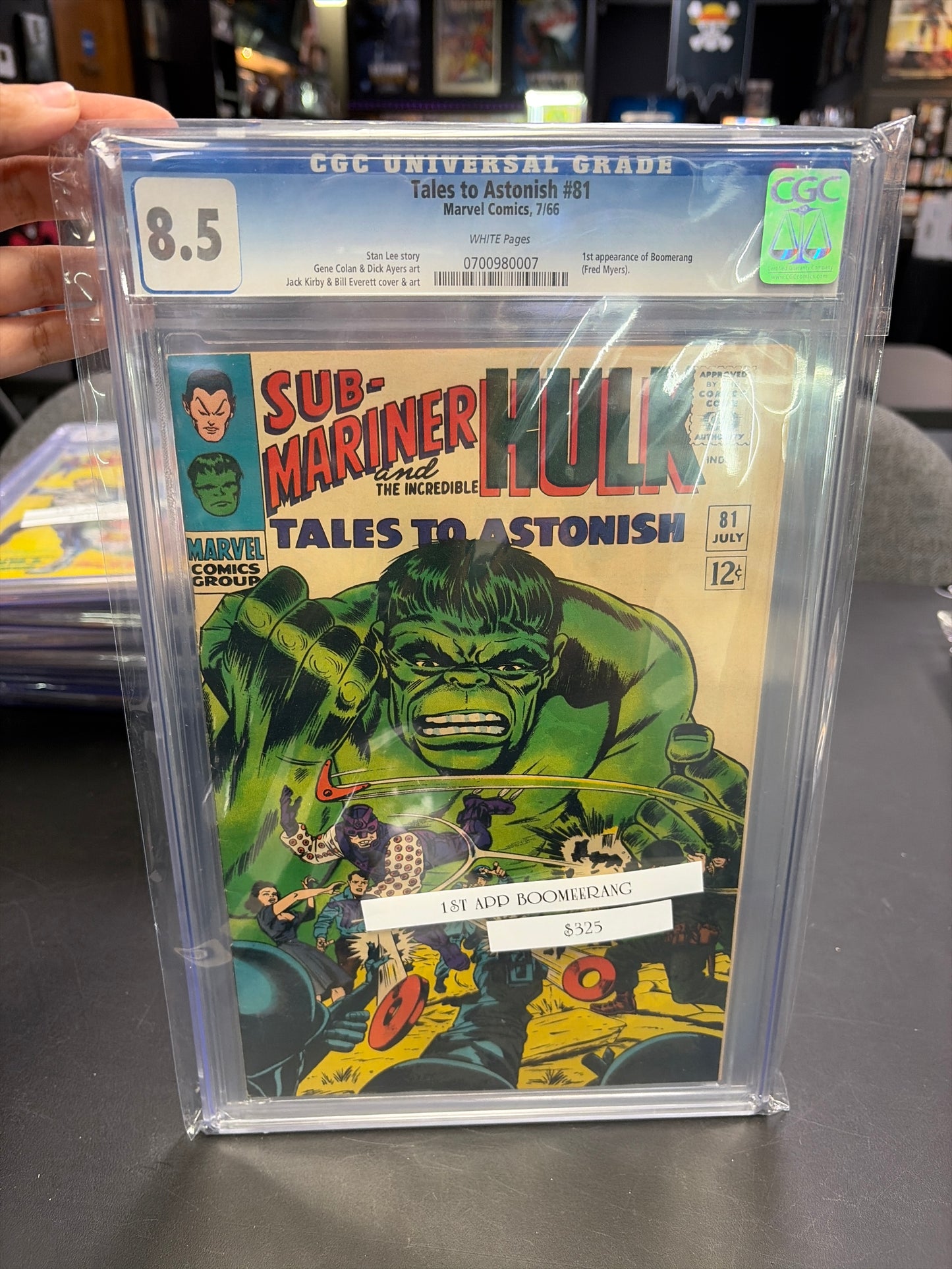 Tales To Astonish #81 CGC 8.5