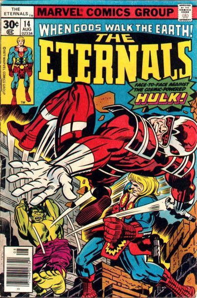 Eternals, Vol. 1 Ikaris and the Cosmic Powered Hulk 14B