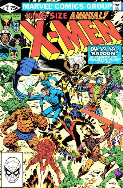 Uncanny X-Men, Vol. 1 Annual Ou, La-La -- Badoon! 5A