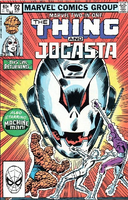 Marvel Two-in-One, Vol. 1 This Evil Returning--! 92A