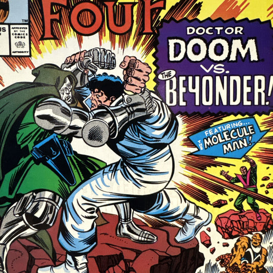 Fantastic Four #319 (Marvel 1988) KEY NM Origin Beyonder COPPER DOOM