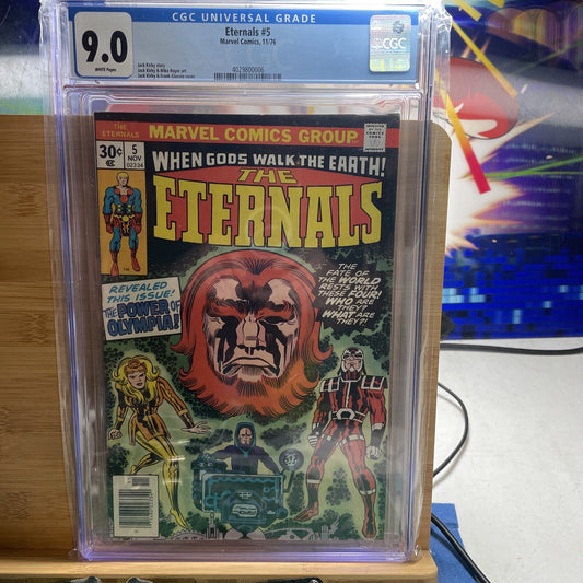Eternals #5 - Marvel 1976 CGC 9.0