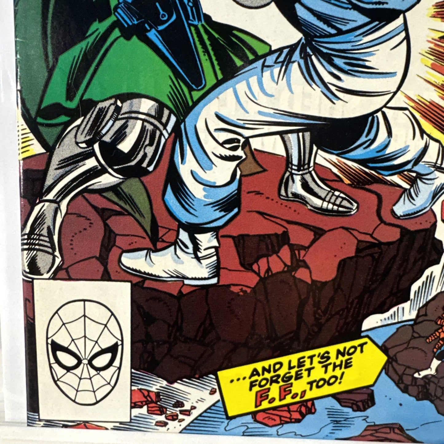 Fantastic Four #319 (Marvel 1988) KEY NM Origin Beyonder COPPER DOOM