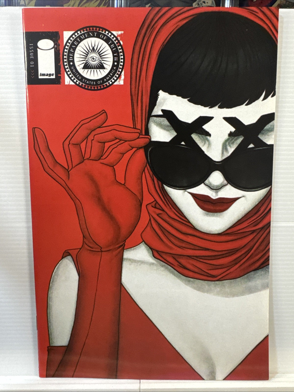 The Department of Truth #1 Cover B-Frison Image Comics Malibu Comics MODERN