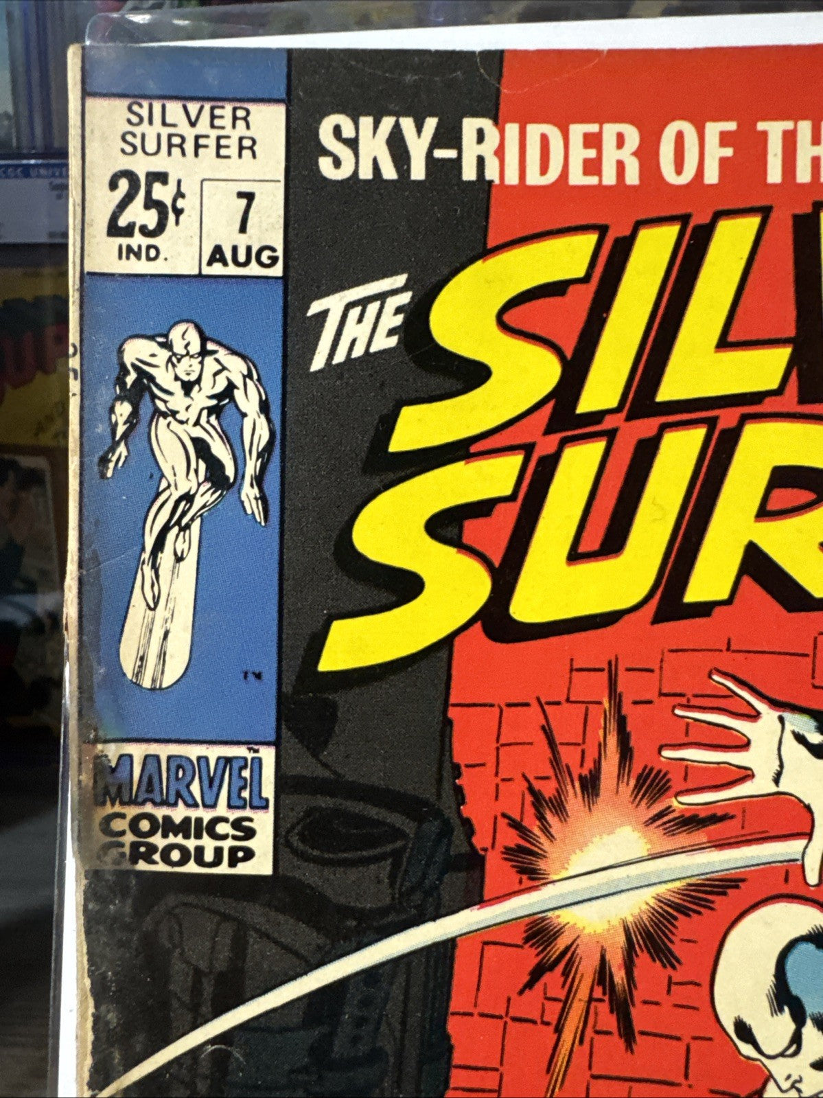 The Silver Surfer #7 (Marvel Comics August 1969) READER COPY